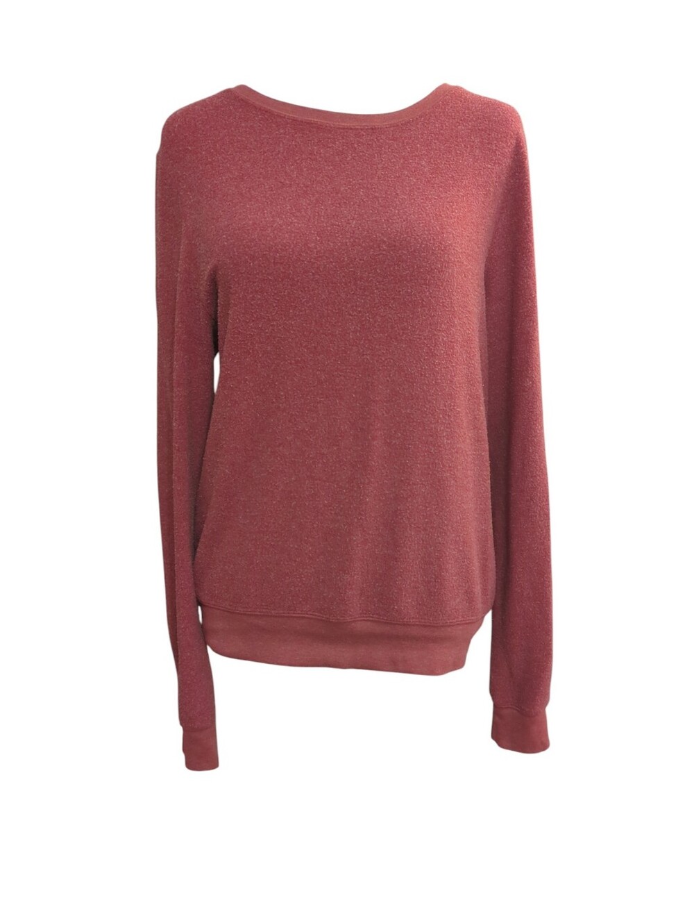 Wildfox Made In Los Angeles Women's Rust Crewneck Sweater